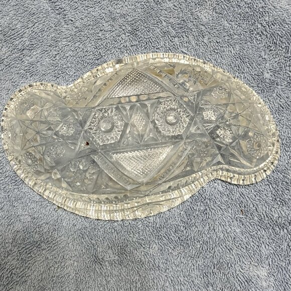 1900's McKee Fentec Kidney Shape Dish - Picture 5 of 6